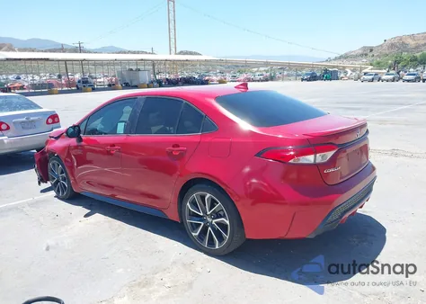 2020 Toyota Corolla Se from USA, damaged, VIN 5YFS4RCEXLP012336